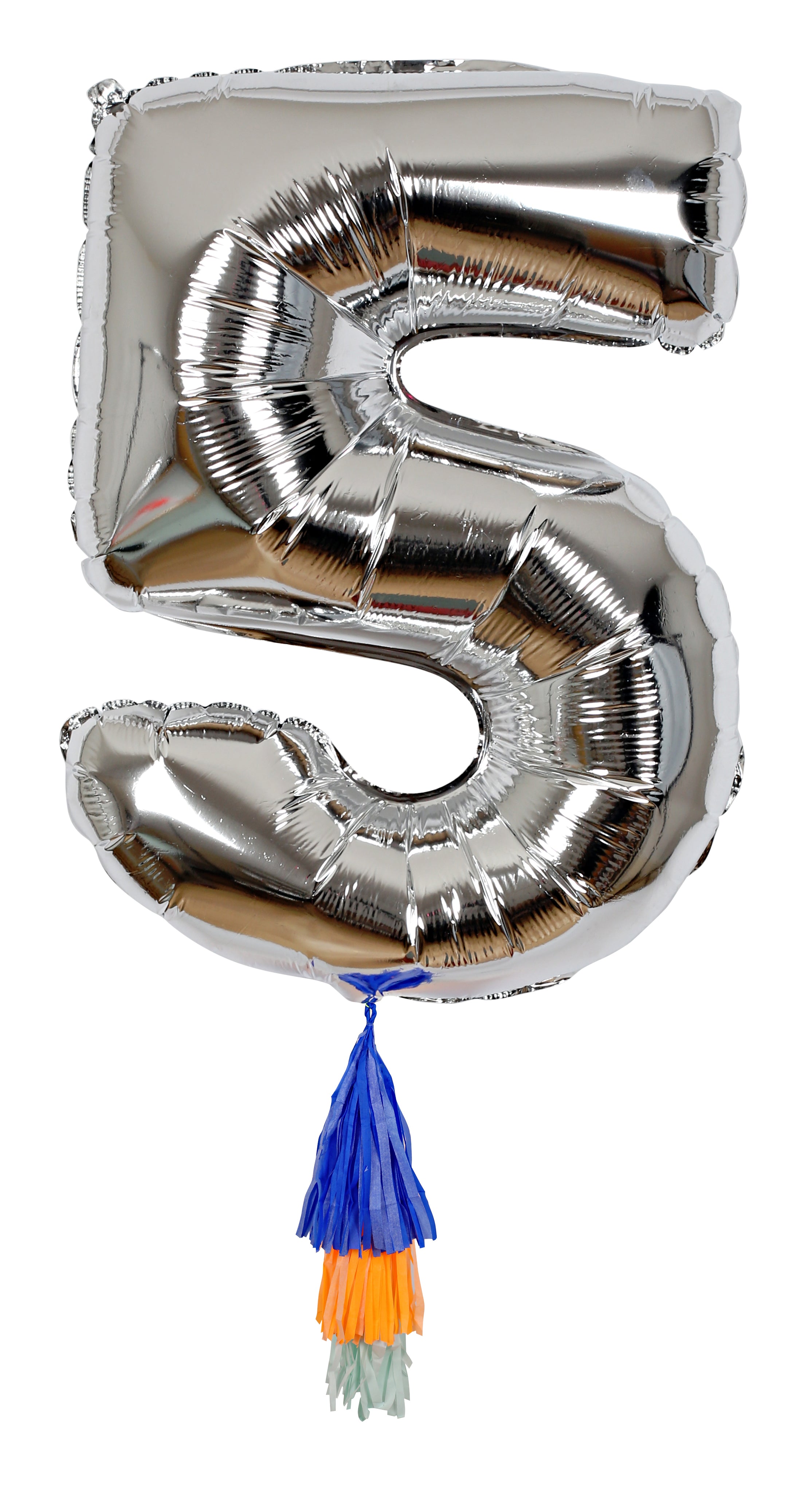 Numbered Balloon with Tassels 5