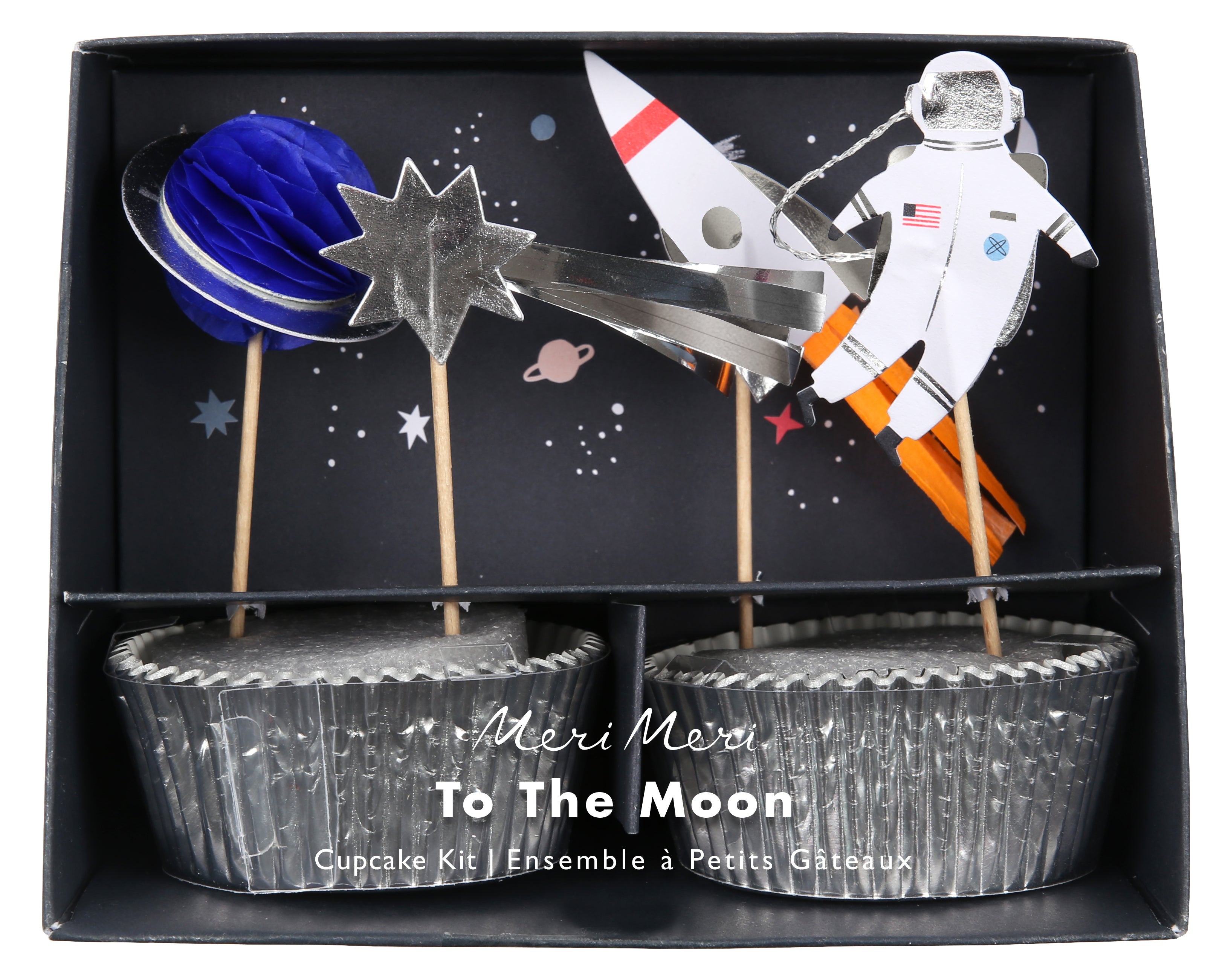To The Moon Cupcake Kit