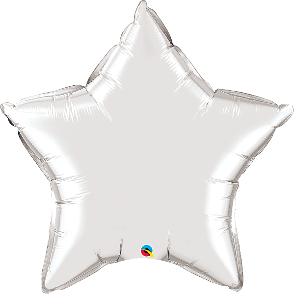 36 "Star Silver Balloon