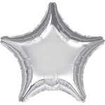 19" Star Silver Foil Balloon