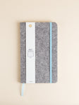 Grey Felt Notebook