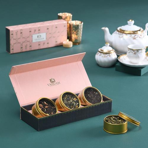 Blush Assorted Teas Gift Box (Set of 3)