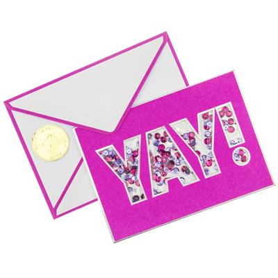 YAY Greeting Card ( Handmade)