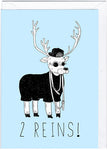 Holiday Reindeer Greeting Card