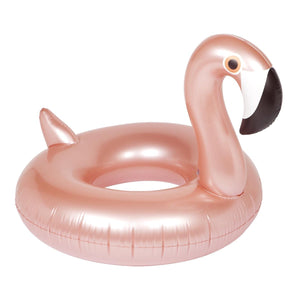Rose Gold Luxe Flamingo Pool Ring