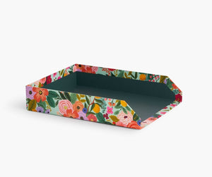 Garden Party Letter Tray