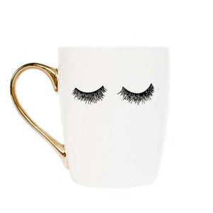 Lashes Coffee Mug (White)