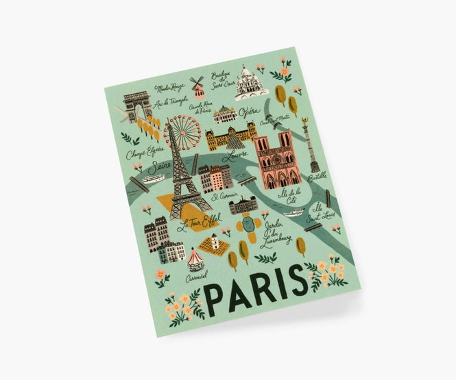 Paris Greeting Card