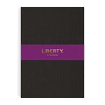 Liberty Black Tudor A5 Embossed Journal