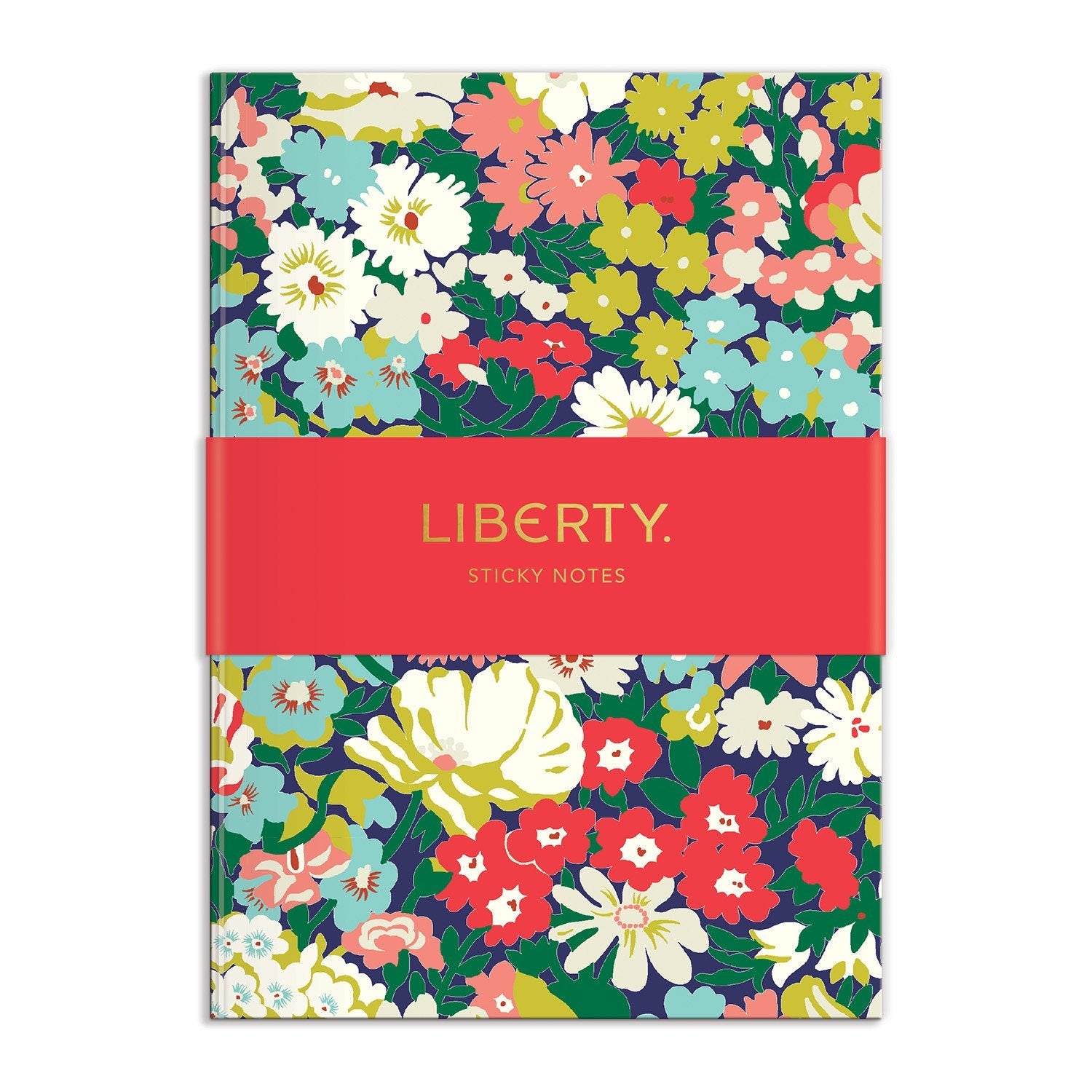 Liberty London Floral Sticky Notes Hard Cover Book
