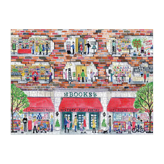A Day at the Bookstore 1000 Piece Jigsaw Puzzle