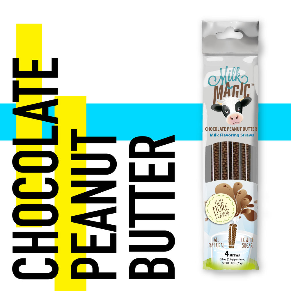 Milk Magic Straws - Chocolate Peanut Butter