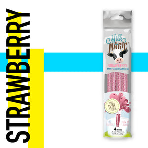 Milk Magic Straws - Strawberry