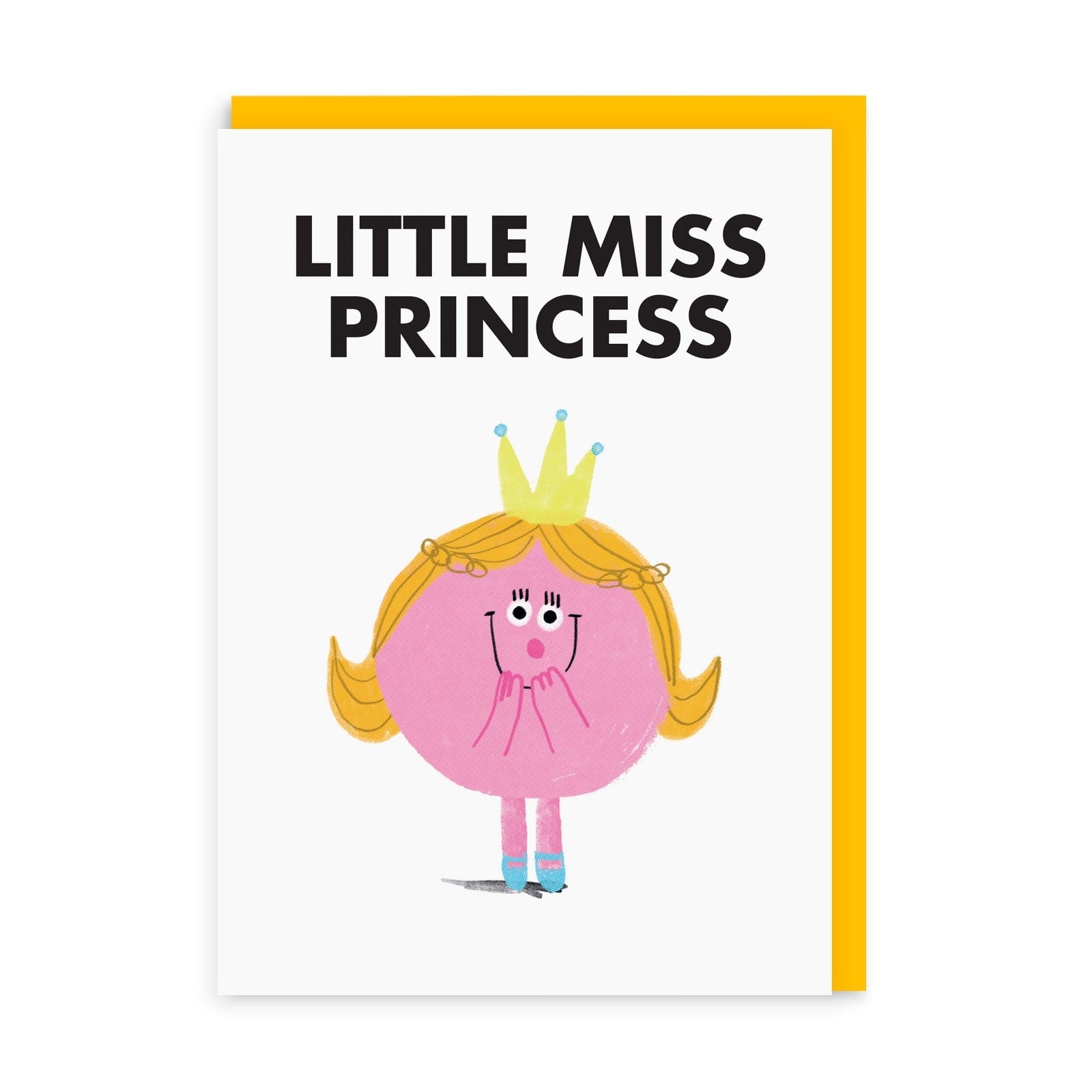 Little Miss Princess Greeting Card