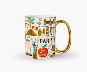 Bon Voyage Porcelain Mug