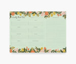 Citrus Meal Planner Notepad