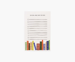 Bookshelf Checklist Notepad