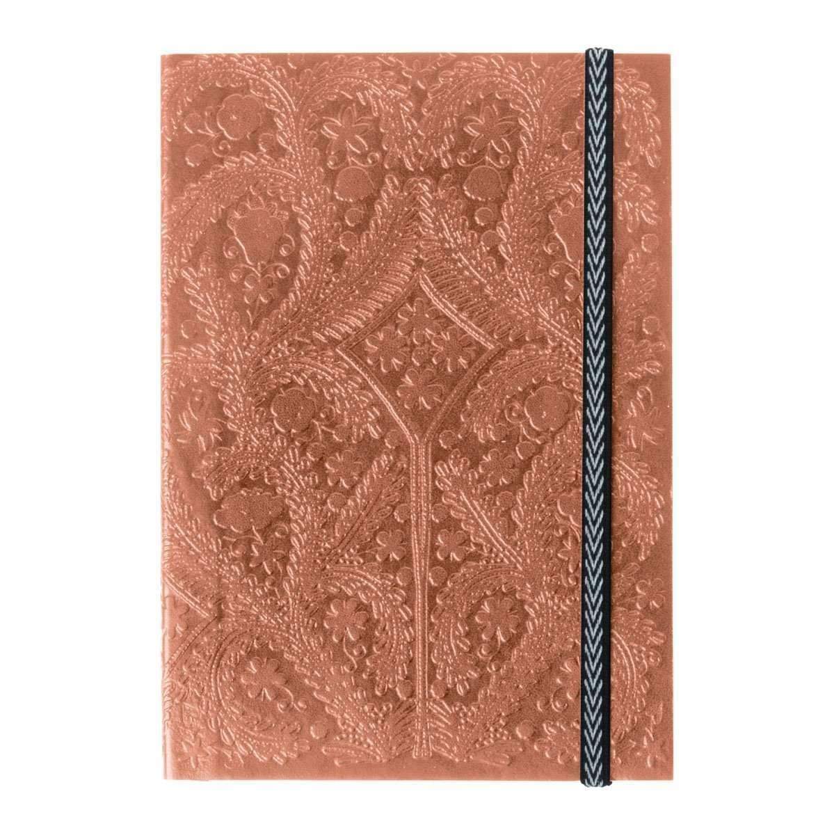 A5 Sunset Copper Embossed Notebook By Christian Lacroix